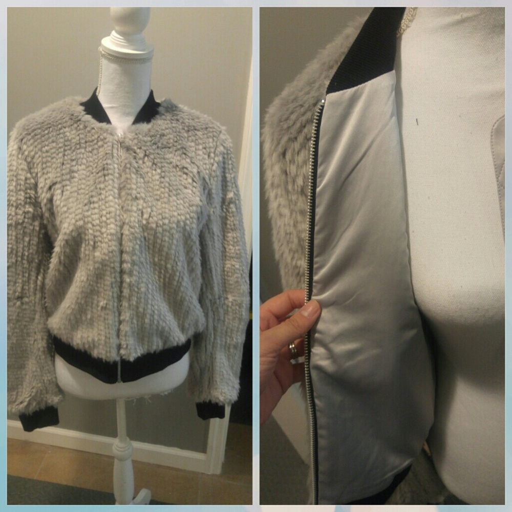 GET FALL READY! Bardot
satin lined faux fur bomber